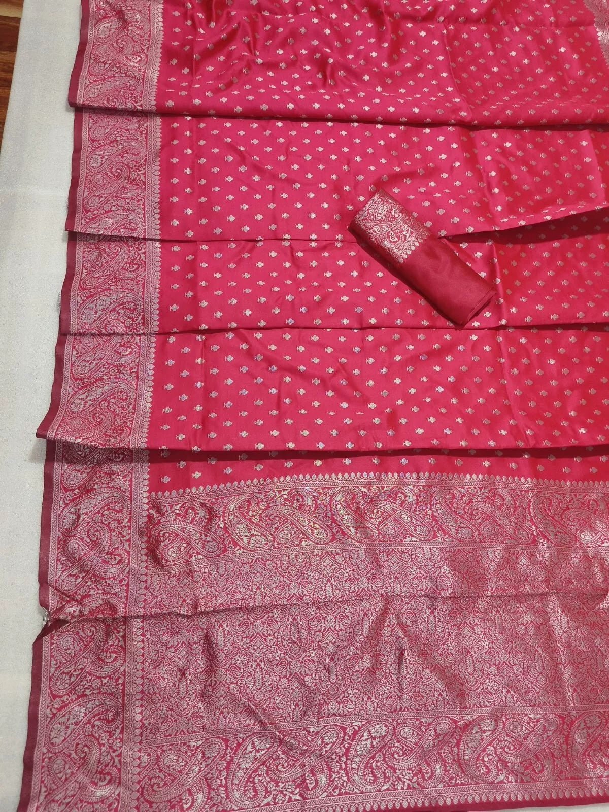 Banarasi Soft Silk Party Wear Saree With Blouse