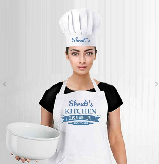 Adults Customized Apron for Kitchen Add Your Text - Kitchen