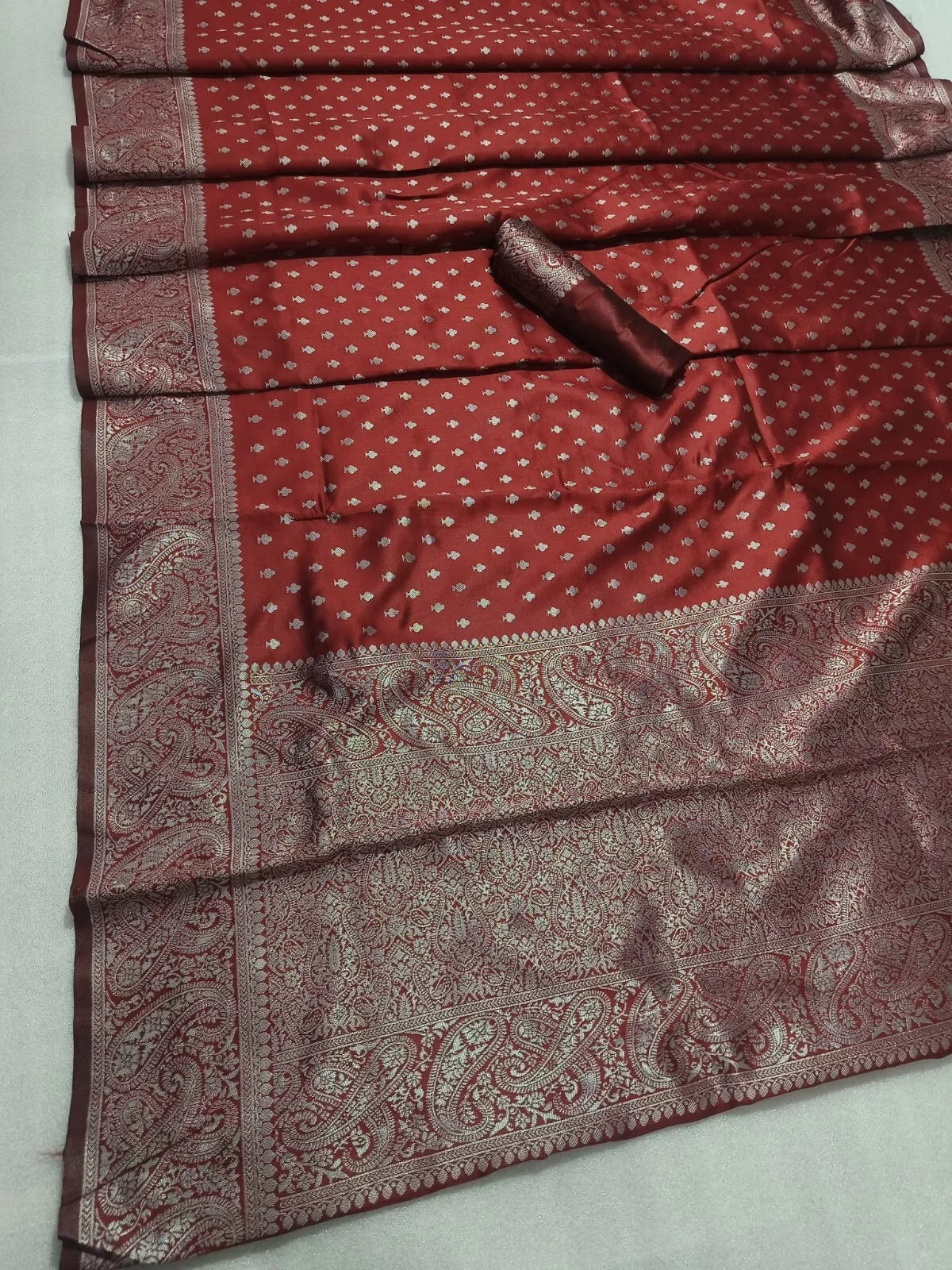 Banarasi Soft Silk Party Wear Saree With Blouse