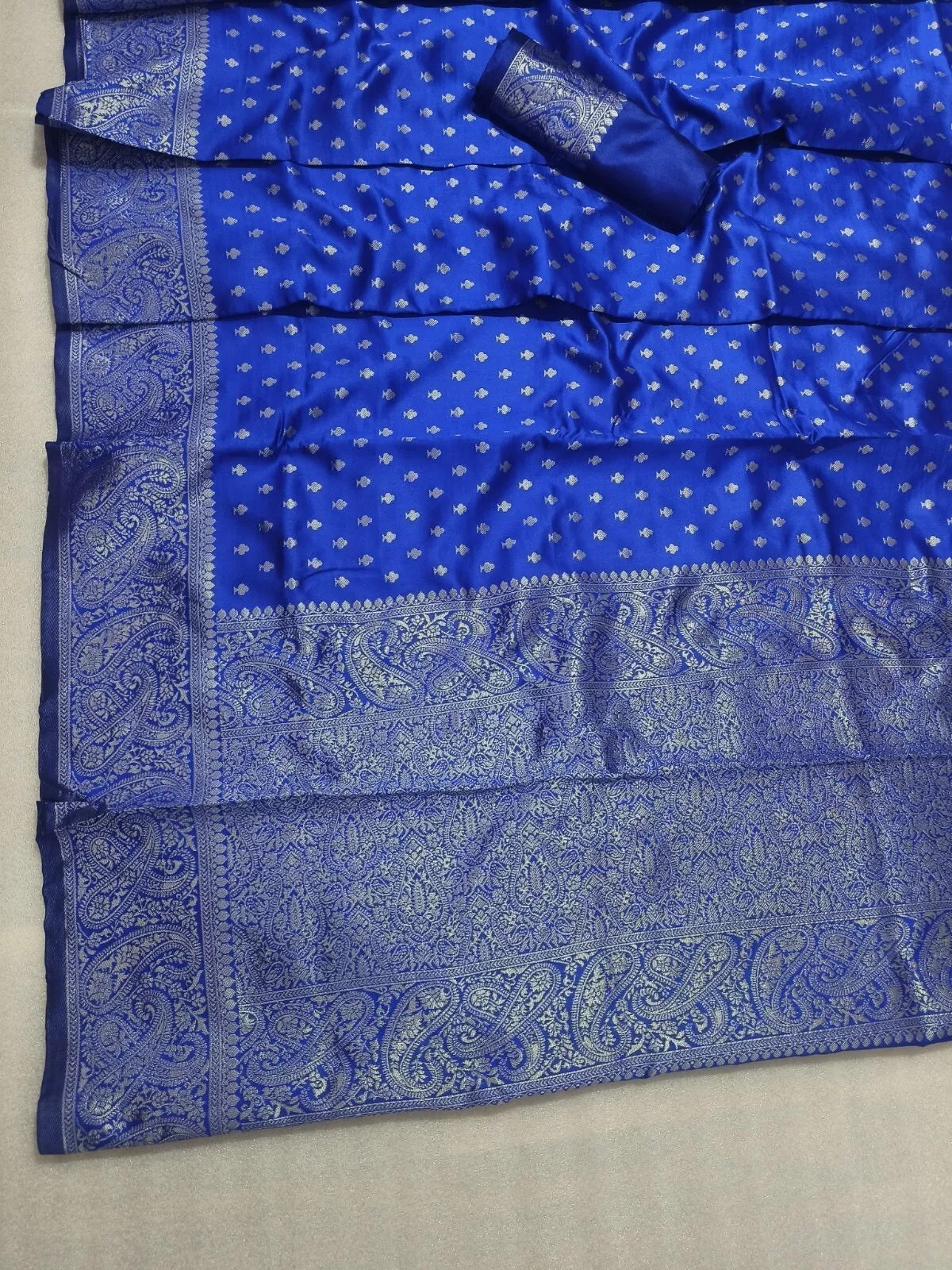 Banarasi Soft Silk Party Wear Saree With Blouse