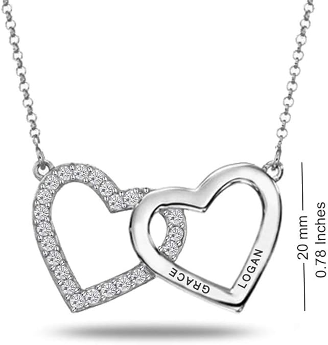 925 Sterling Silver Name Necklace for Women