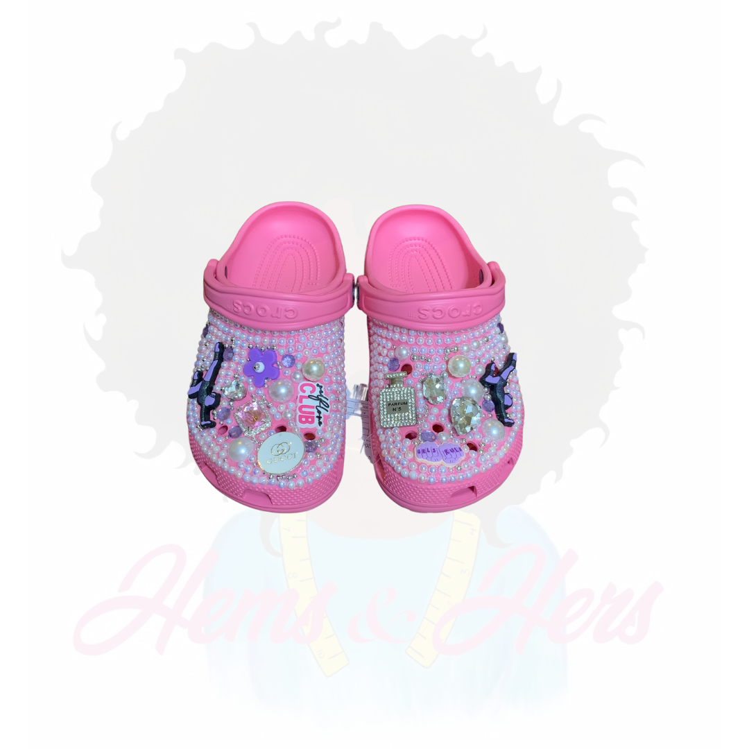 *PREORDER* TODDLER CUSTOM BLING CROCS