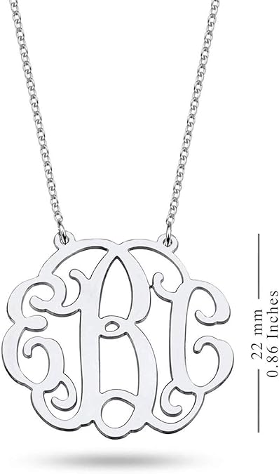 925 Sterling Silver Personalized necklace