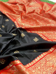 Banasri Soft Silk Indian Wedding Saree With Blouse