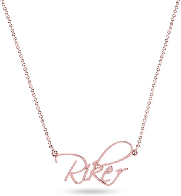 925 Sterling Silver Personalized Name Necklace