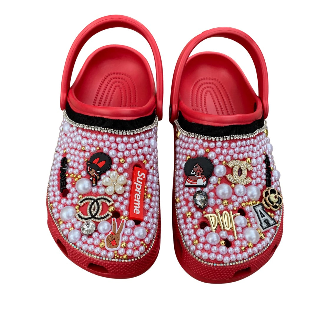 *PREORDER* WOMEN’S BLING CROCS