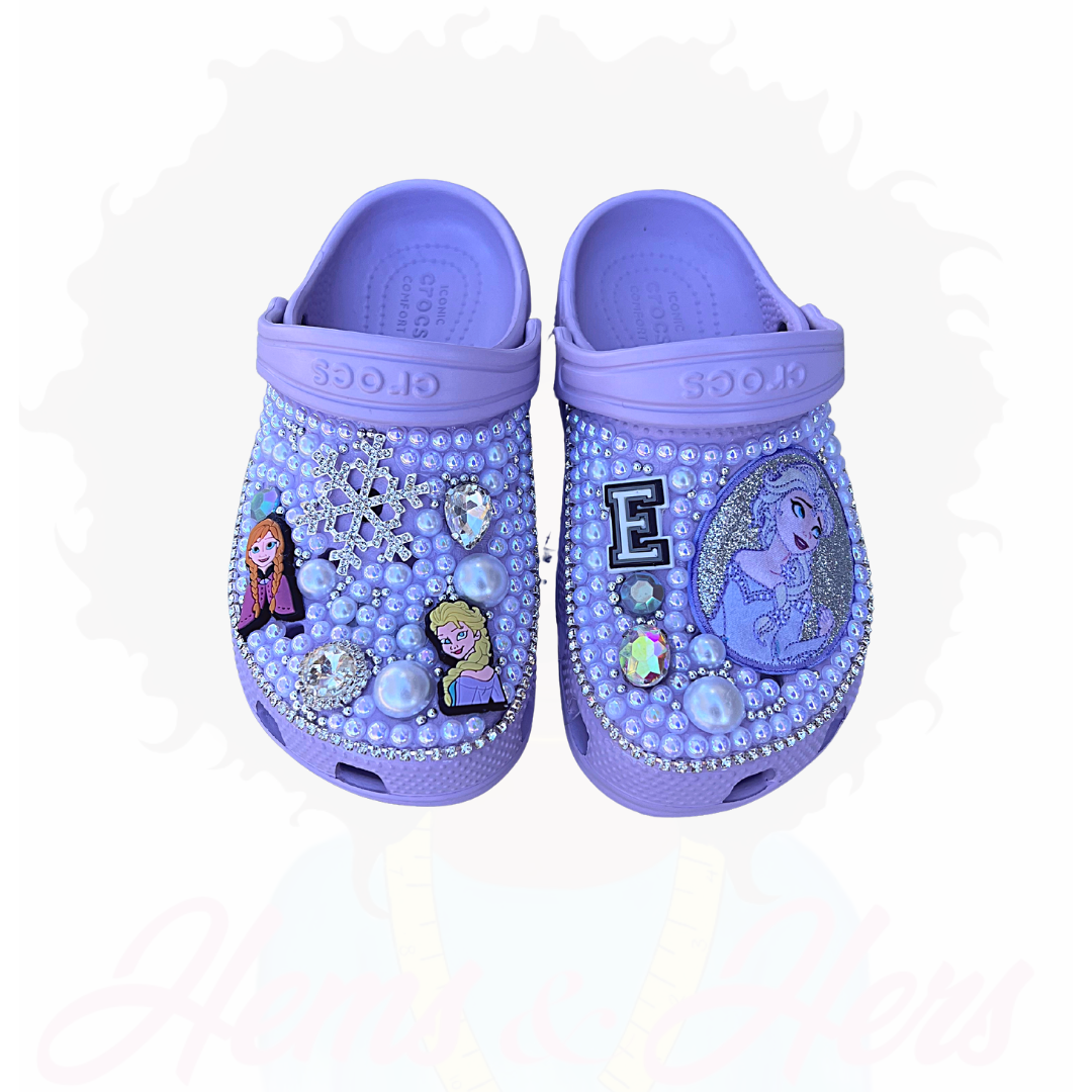 *PREORDER* TODDLER CUSTOM BLING CROCS