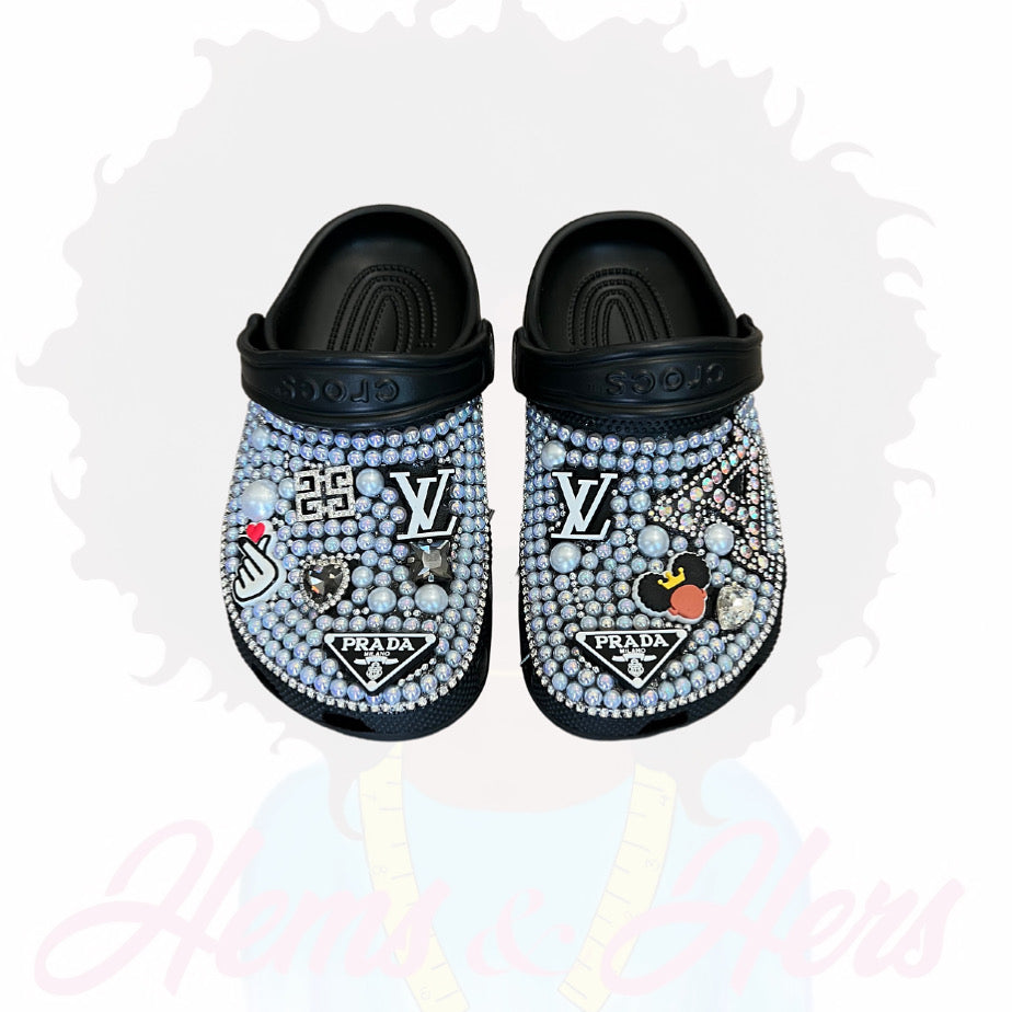 *PREORDER* KIDS CUSTOM BLING CROCS