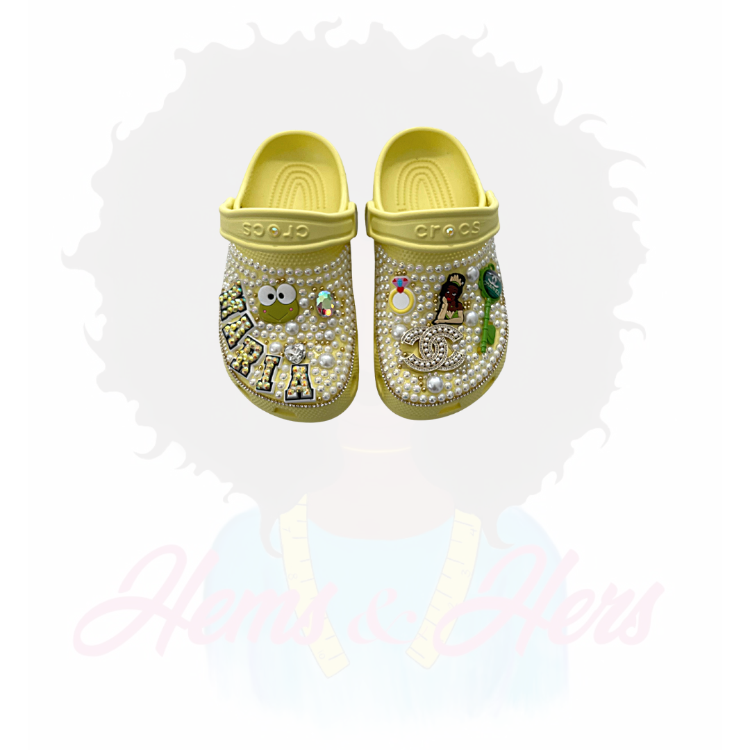 *PREORDER* KIDS CUSTOM BLING CROCS